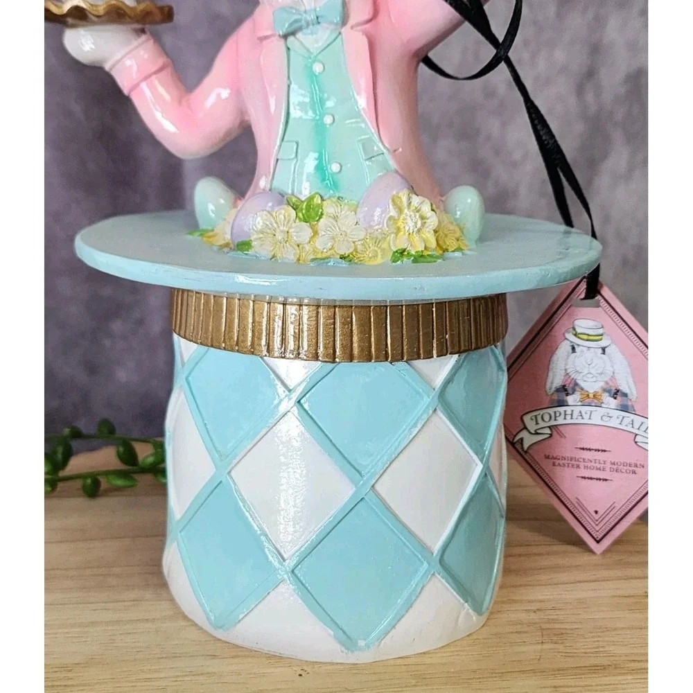 Tophat & Tail Mad Hatter Easter Bunny 10.5
